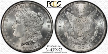 1883-CC $1 GSA Hoard MS65+