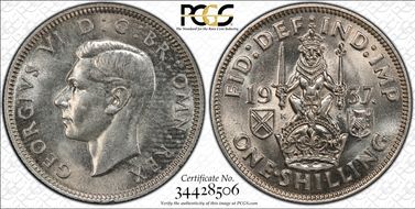 1937 Shil S-4083 Scottish Rev MS63