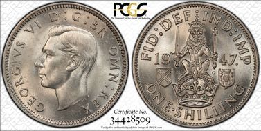 1947 Shil S-4104 Scottish Rev MS64