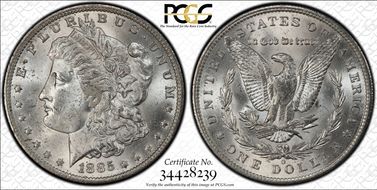 1885-O $1 MS63