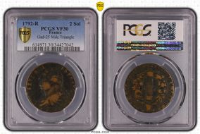 1792-R 2 Sol Gad-25 Triangle VF30BN