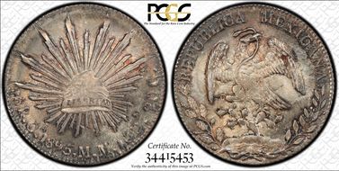 1895-Ca MM 8 R Ca78 MS65