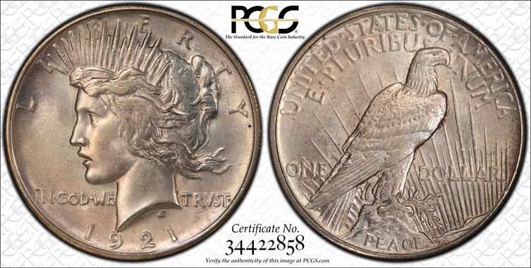 Cert 34422858 - Coin Image