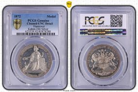 1872 Medal Kahnt-246 Ag N1