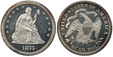 1875 25C PR64+ DCAM