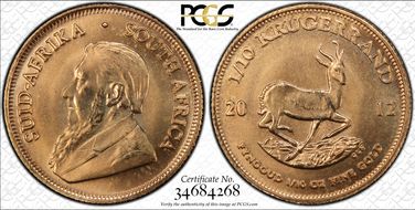 2012 1/10 KR MS69