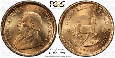 1985 1/10 KR MS69