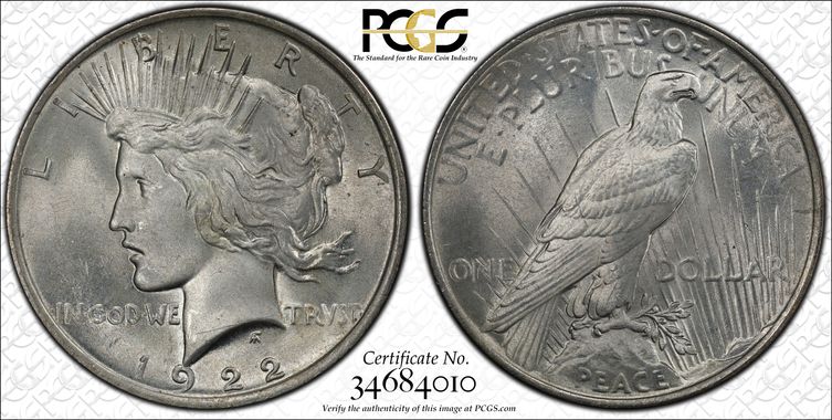 Cert 34684010 - Coin Image