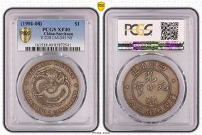 (1901-08) $1 LM-345 NF 庫 CN XF40