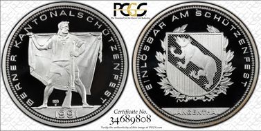 1991 HF 50 Fr Bern Haberling-41a PR69DCAM