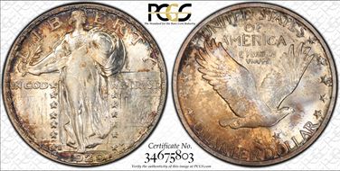 1929-S 25C MS64FH