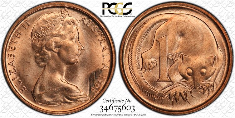 Cert 34675603 - Coin Image