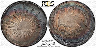 1855-Pi MC 8 R Pi34 MS62