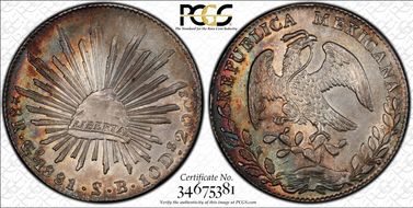 1881-Go SB 8 R Go62 MS62