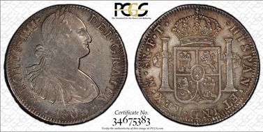 1803-Mo FT 8 R Calico-977 Yon-M8-103 AU58