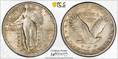 1926-S 25C AU55
