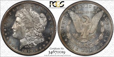 1879-S $1 MS64