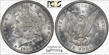 1882-CC $1 MS63