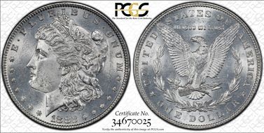 1882 $1 MS61