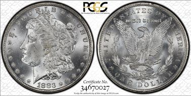 1883-CC $1 MS64