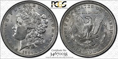 1884-O $1 N1