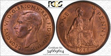 1948 1D S-4114 MS65RB