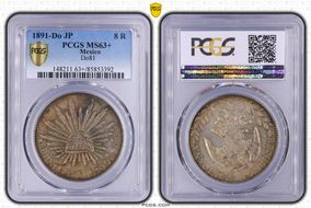 1891-Do JP 8 R Do81 MS63+ 