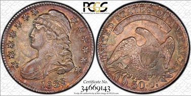 1833 50C O-103 MS62