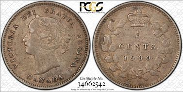1900 5C Sm Date Narrow 0 XF45