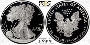 2017-S $1 Silver Eagle Limited Edition Proof Set - First Strike PR70DCAM