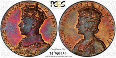 1937 Medal Eimer-2046b BHM-4314 AE MS63RB