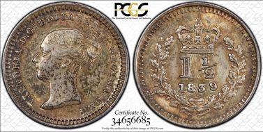 1839 1 1/2D S-3915 AU55