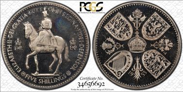 1953 Crown S-4136 Coronation PR65CAM