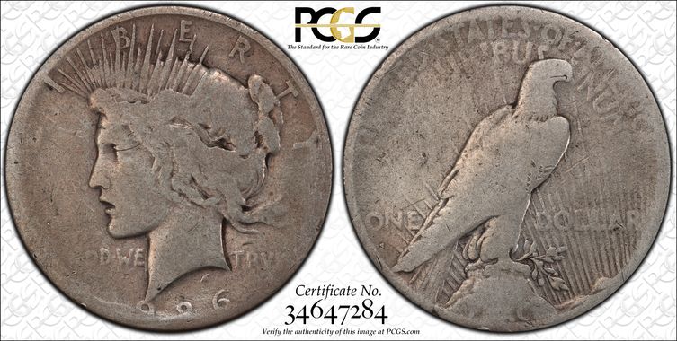 Cert 34647284 - Coin Image