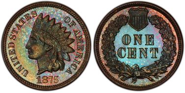 1875 1C PR65BN