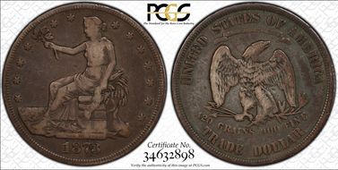 1873-CC T$1 Trade VF20