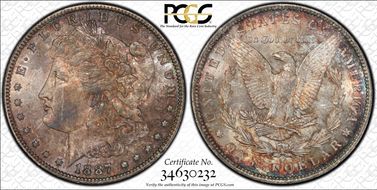 1887-O $1 MS63