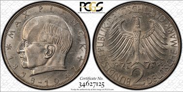 1958-G 2 Mk Planck AU58