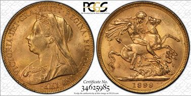 1899 Sov S-3874 MS63