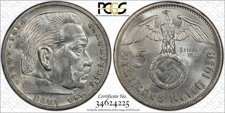 Cert 34624225 - Coin Image