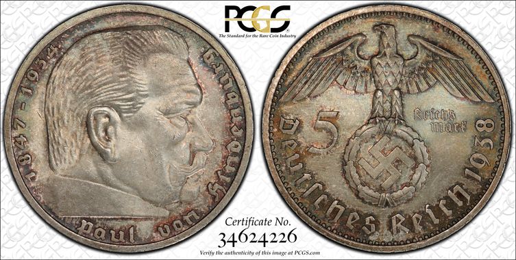 Cert 34624226 - Coin Image