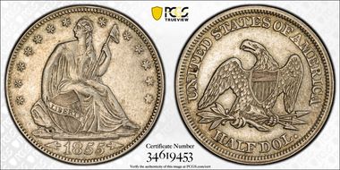 1855 50C Arrows, WB-101 AU50
