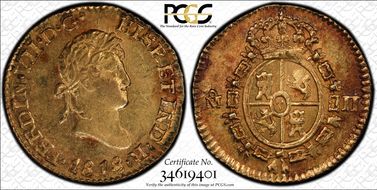 1818-Mo JJ 1/2 Esc MS63