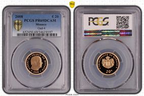 2008 € 20 Gad-MC4 PR69DCAM
