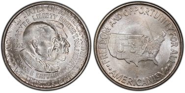 1952-D 50C Washington-Carver MS66+