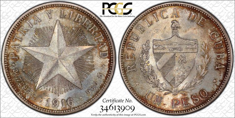 Cert 34613909 - Coin Image