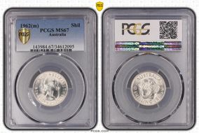 1962(m) Shil KM-59  Ag MS67