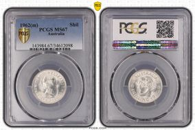 1962(m) Shil KM-59  Ag MS67