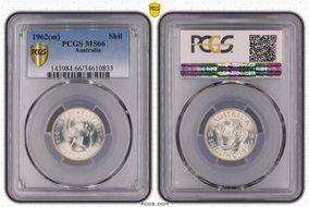 1962(m) Shil KM-59  Ag MS66