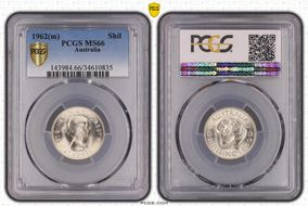 1962(m) Shil KM-59  Ag MS66